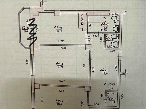 квартира по адресу Владислава Бувалкина ул., (Будинок 2)