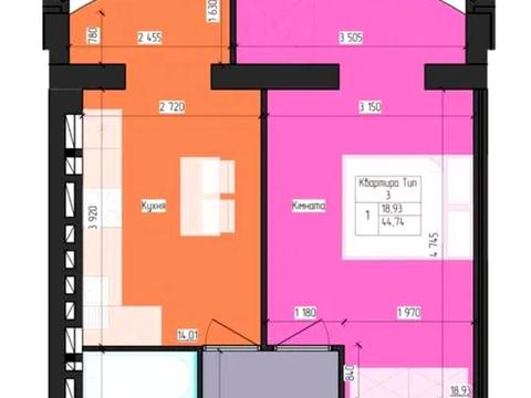 квартира за адресою Харків, Лосівський пров., 2б