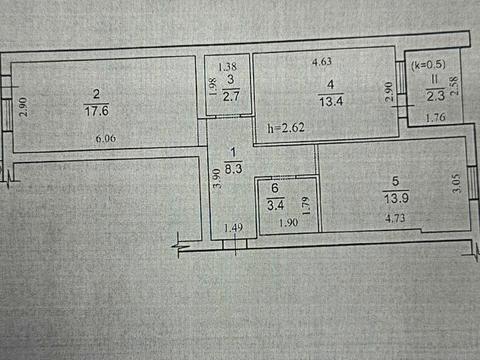 квартира за адресою Набережна Перемоги вул., 124