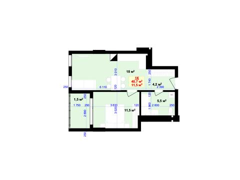 квартира по адресу Селянская ул., 18