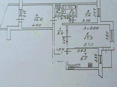 квартира за адресою Євгена Чикаленка вул., 81/3