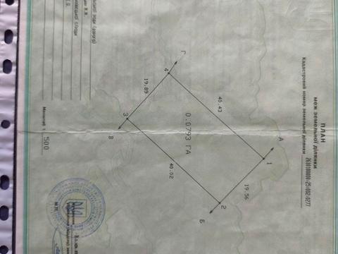 ділянка за адресою с. Крихівці, західна