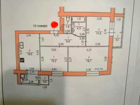 квартира за адресою Панаса Мирного вул., 37/3