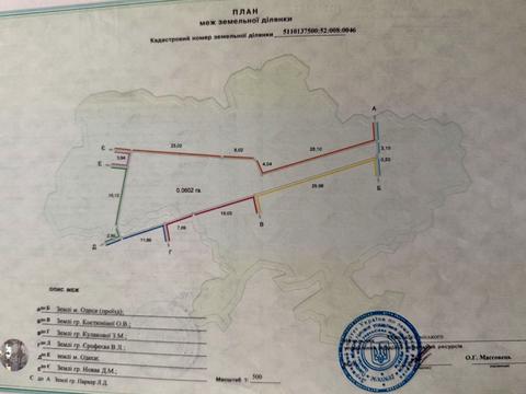 ділянка за адресою Одеса, Морська вул.