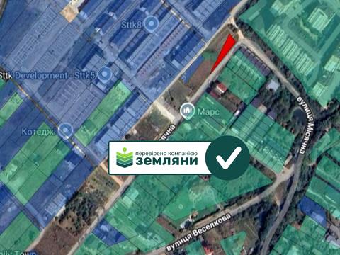 ділянка за адресою Місячна вул.