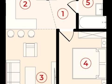 квартира по адресу Солнечная ул., (Будинок 1)