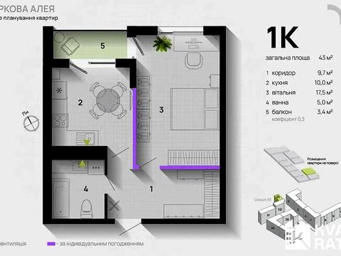 квартира за адресою Героїв Миколаєва вул., 129А, корпус 11, 7, 8