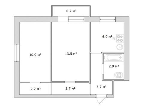 квартира за адресою Зимових Походів вул. (Молодогвардійська), 20-Б