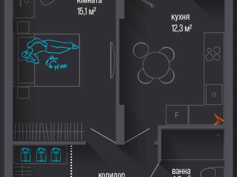 квартира за адресою Національної Гвардії вул., 16а