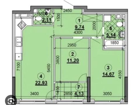 квартира за адресою Причальна вул., 12