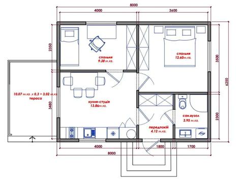 дом по адресу Осіння