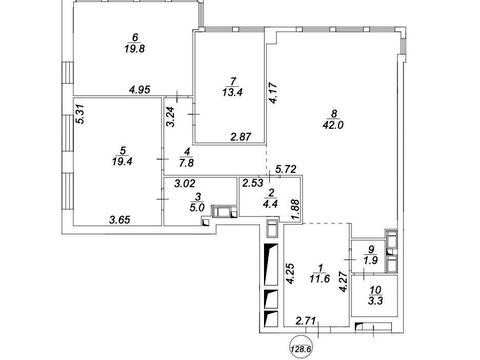 квартира за адресою Василя Тютюнника вул. (Анрі Барбюса), 39