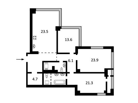 квартира за адресою Антоновича вул. (Горького), (Будинок)