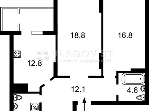 квартира за адресою Київ, Балтійський пров., 3-А