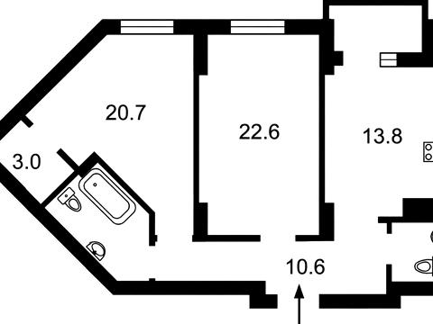 квартира по адресу Никольско-Слободская ул., 8