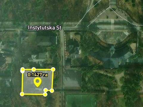 ділянка за адресою Інститутська вул. (Артема)