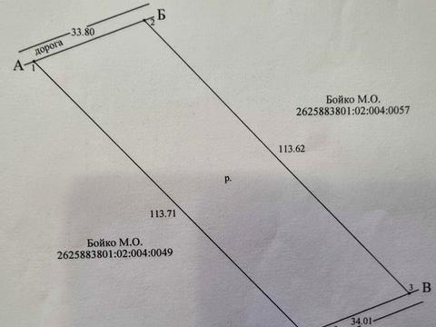 участок по адресу 