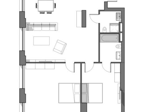 квартира по адресу Старонаводницкая ул., (Будинок 1)