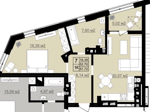 квартира за адресою Романа Дашкевича вул., (Будинок)