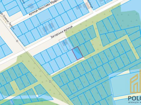 участок по адресу Загорська