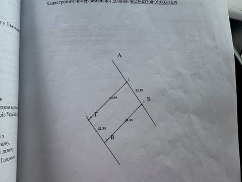 участок по адресу Гетмана Петра Сагайдачного ул.