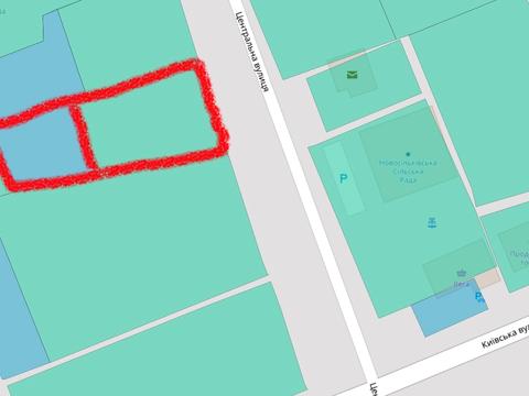 участок по адресу Центральна, 4