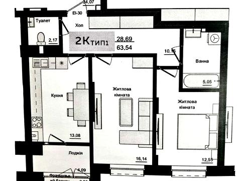 квартира по адресу Науки ул., (Будинок)