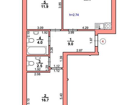 квартира по адресу Роксоланы ул., 18