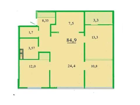 квартира по адресу Юлии Здановской ул. (Ломоносова), 50/2