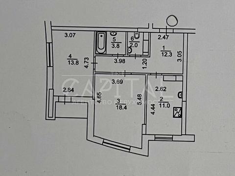 квартира за адресою Оболонський просп., 1к1