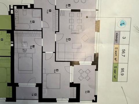 квартира за адресою Академіка Андрія Сахарова вул., 68