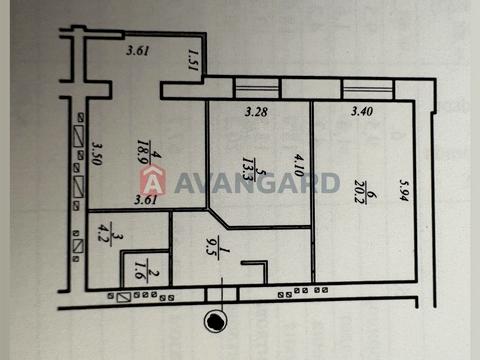 квартира по адресу Днепр, Запорожское шоссе, 28-Ц
