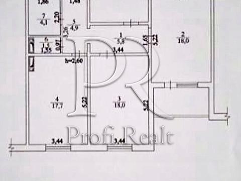 квартира по адресу Коноплянская ул., 22-Б