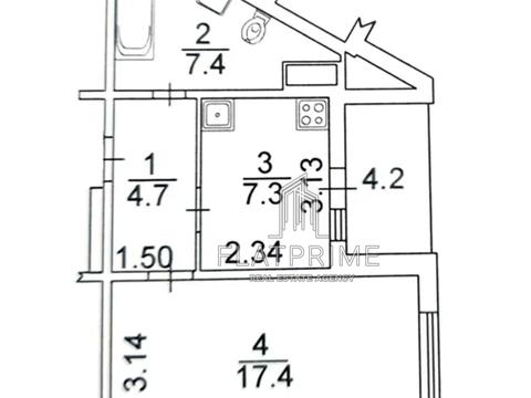 квартира по адресу Елизаветы Чавдар ул., 34