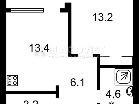 квартира за адресою Івана Виговського вул. (Маршала Гречка), 40/12