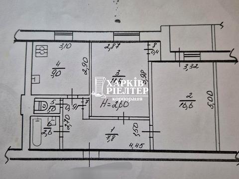 квартира за адресою Григорівське шосе (Комсомольське), 57а
