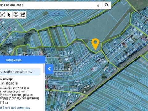 ділянка за адресою Нова