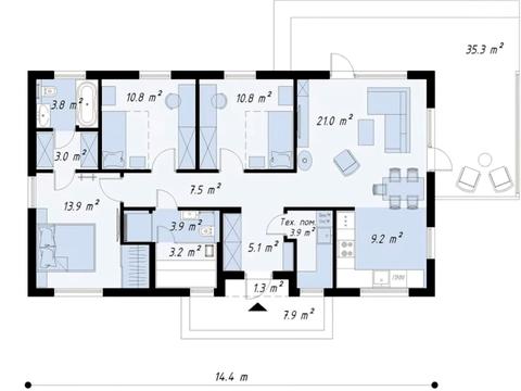 будинок за адресою Чайки