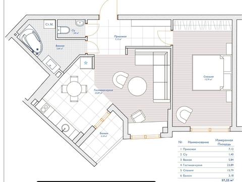 квартира за адресою Ольги Кобилянської вул. (Достоєвського), 1-В/9