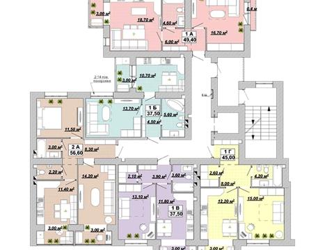 квартира за адресою Івано-Франківськ, Княгинин вул., (Будинок 27)