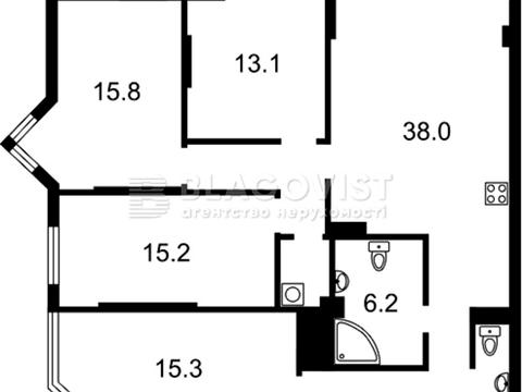 квартира по адресу Академика Палладина просп., 20