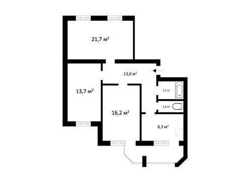 квартира за адресою Миколи Садовського вул., 12
