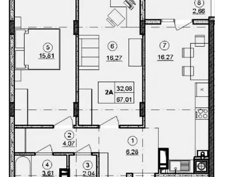 квартира за адресою Боголюбова вул., 11-А