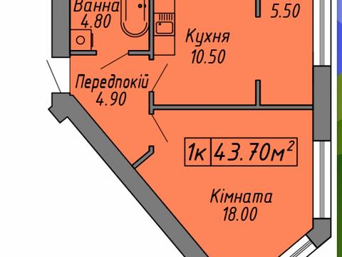 квартира за адресою Степана Бандери вул., (Будинок 3)