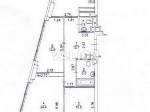 квартира за адресою Академіка Заболотного вул., 1-Б