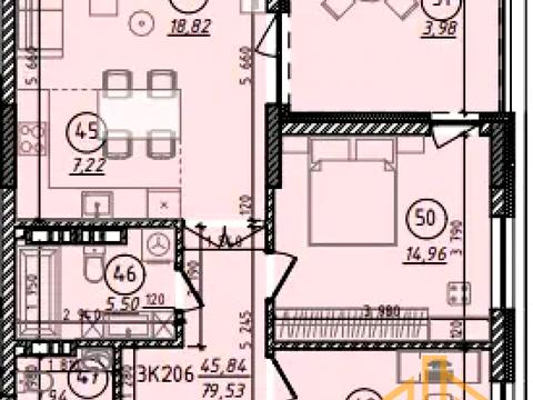 квартира по адресу Мукачевская ул., 1