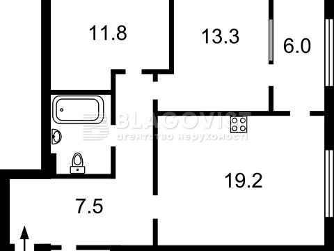 квартира за адресою Європейського Союзу просп. (Правди), 53/46