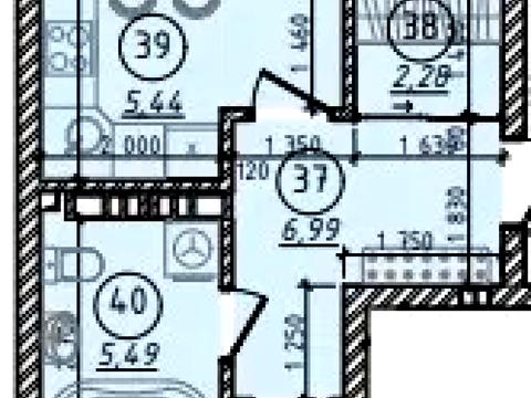 квартира по адресу Мукачевская ул., 1