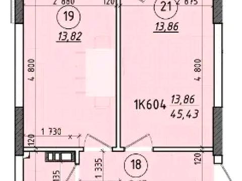 квартира по адресу Мукачевская ул., 1