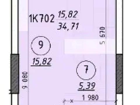 квартира по адресу Мукачевская ул., 1